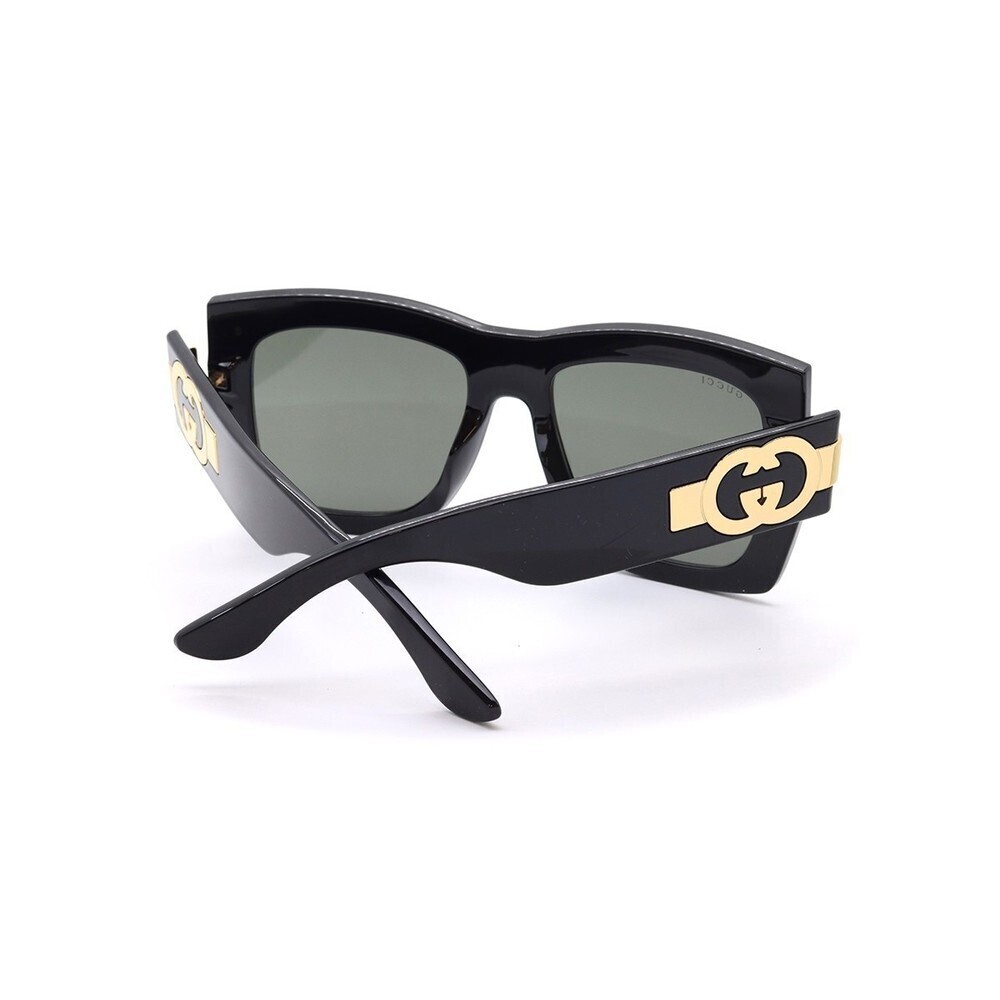 NWT Gucci GG1688S-001 Black 54mm Sunglasses - Picture 5 of 7